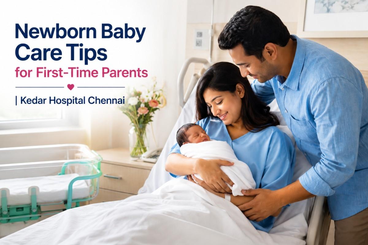 Newborn Baby Care Tips for First-Time Parents | Kedar Hospital Chennai